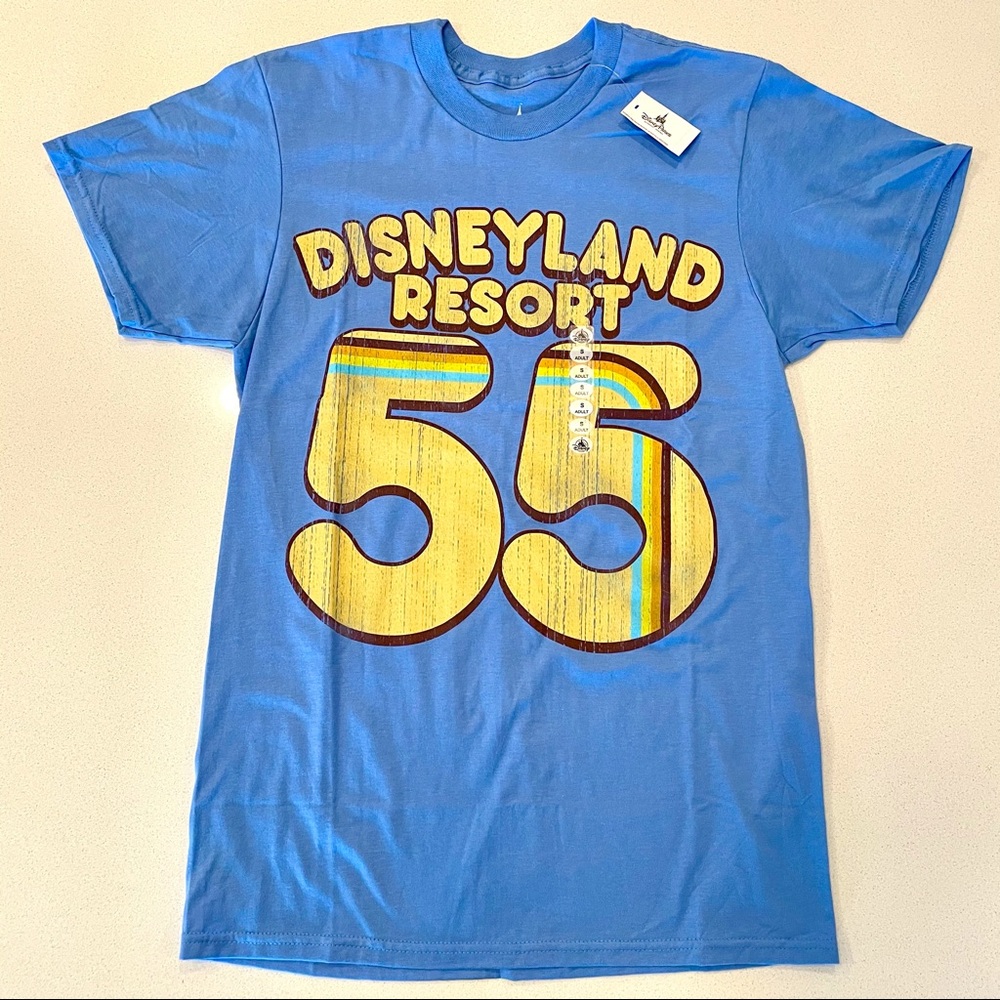 NWT Disney Parks Disneyland Unisex T Shirt 55!